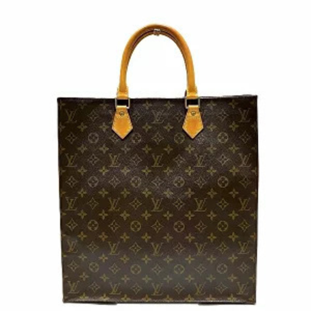 Louis Vuitton Sac Bag Monogram Plat Tote